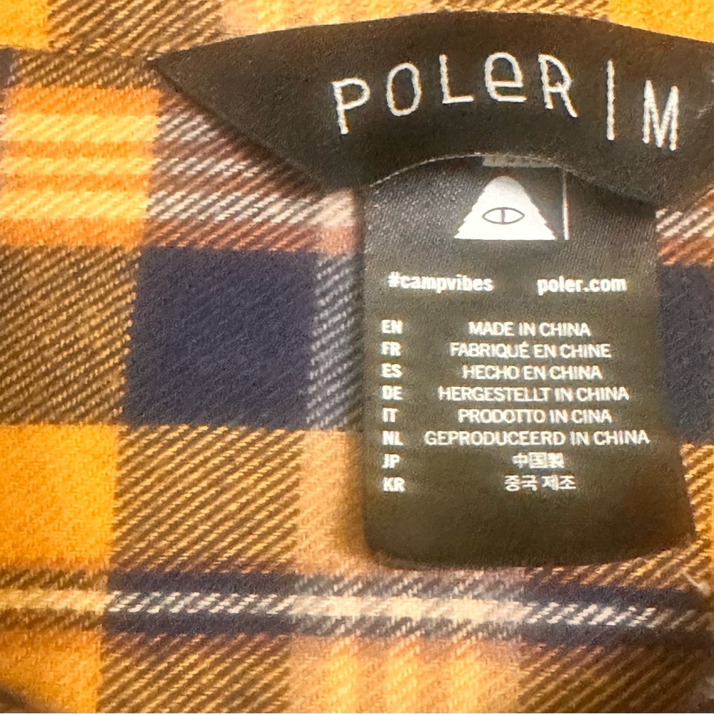 Poler Lightweight flannel Button Down - image 4